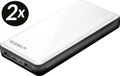 2 x VARTA Power Bank 20000 mAh mit Ladekabel 1xUSB-C 2x USB-A 1x MicroUSB B-WARE