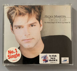 The Cup Of Life - Ricky Martin - 1998 - Single CD - Guter Zustand