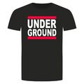 Run Under Ground T-Shirt - Underground Hip Hop Rap Untergrund