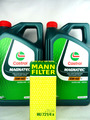 Motoröl 5W40 10Liter Castrol Magnatec C3 + Ölfilter Mann HU721/4x Ölwechsel Set 