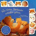 Wie kleine Tierkinder schlafen gehen: Gute-Nacht-Registerbuch mit den liebsten T