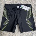 Schwimmhose Jammer Graphic Gr. 7 Black White Soft Green