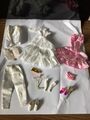 Vintage Barbie Ken Puppe Größe Kleidung Kleid Outfits Hochzeit Thema Brautjungfer