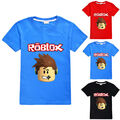  Roblox T-Shirts Kinder Jungen Mädchen Kurzarm Sommer Druck T Shirt‎ 122-164 Neu