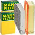 MANN FILTER INSPEKTIONSPAKET passend für MERCEDES W205 S205 C180 200 BLUE TEC