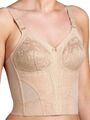 Triumph Doreen L02 Damen ungepolsterter BH mit Taillenband ohne Bügel Beige Neu