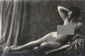 Akt Photo Erotik Vintage Aktfoto 1920er s/w Foto 20x30 cm Retro Kunst erotisch