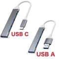 USB 3.0 Hub Verteiler Adapter für Notebook Smartphone Laptop Daten Laden PC 4in1