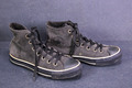 Converse All Star Classic HI Sneaker Chucks Gr. 37 grau Leder gefüttert CH3-440