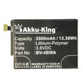 Akku-King Akku für Microsoft / Nokia Lumia 1320 - BV-4BWA - 3500mAh Battery Accu