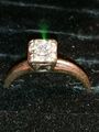 Ring mit Brillianten 0,2 ct. 14K 585er Gelbgold Gr. 56 Verlobung, Geschenk, 