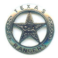 Texas Rangers Stern Anstecker Pian Western Southwest