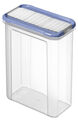 Rotho Vorratsdose Domino, 1,5 l horizon blau, Streudose