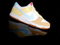 NIKE DUNK LOW NN NEXT NATURE "Soft Yellow Alabaster" Sneaker weiß/sky Gr.43