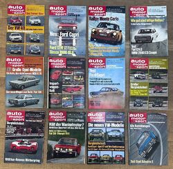 AUTO MOTOR UND SPORT, 1969, HEFT 1, 3, 4, 5, 6, 7,  9, 12, 13, 14, 15, 17