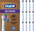 Oral-B Pro 3Dwhite Aufsteckbürsten Für Elektrische Zahnbürste 12 Stück Zähne