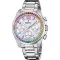 Festina F20606/2 Damen Regenbogen Stahlarmband Armbanduhr