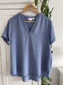 VILA Bluse Shirt blau Gr. 42 XL