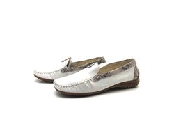 Gabor Damen Halbschuhe Slipper Loafers Comfort Weiß Gr. 39 (UK 6)