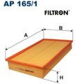 FILTRON AP165/1 Luftfilter Luftfiltereinsatz für Volvo 