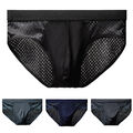 Herren-Slip Aus Eisseide Sexy U-Pouch-Unterwäsche Niedrige Taille 丷