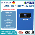 11000W On-Grid+Off-Grid Solar Inverter Wechselrichter 160A 48V 500V 2*MPPT +WIFI