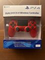 Gebrauchter Dualshock 4 Wireless Controller Magma Red für Playstation 4 in OVP