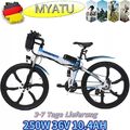 26 Zoll Elektrofahrrad,36V E Moutainbike,10,4Ah E-Bike,Pedelec Unisex 21 Gang