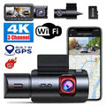 TOGUARD 3-Kanal 4K Dual Dashcam  4K+1080P+1080P Auto Kamera Mit GPS WIFI+64GB