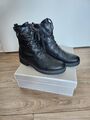 Neue Tamaris Damen Stiefel Stiefelette, schwarz, Gr. 41 mit DuoTex Membran