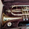 YAMAHA Cornet YCR-2330 Betrieb bestätigt mit Hartschalenkoffer & Pflegeset GE...