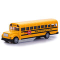 Amerikanischer Schulbus Schulwagen Gelb Modellauto 13cm School Bus Spielzeugauto