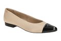 Paul Green 1128 Ballerinas - Damen Halbschuhe - Slipper beige Elegant NEU