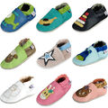 Lederpuschen Lauflernschuhe Hausschuhe Krabbelschuhe Kinder Baby Gr. 17 - 31