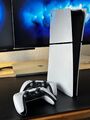 Sony PS5 Slim Digital Edition 1TB Spielekonsole - Weiß - 2 DualSense Controller