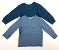 Jungen 2x Langarmshirt Sweatshirt in Gr. 98/104 (3-4 Jahre)   100% Baumwolle