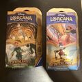 Disney Lorcana Die Tintenlande Starter Deck Bernstein/Smaragd