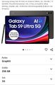 Samsung Galaxy Tab S9 Ultra SM-X916 5G LTE 256GB Grau (14.6") Android Tablet