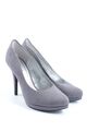 GRACELAND High Heels Damen Gr. DE 38 hellgrau Casual-Look