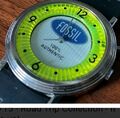 Fossil Uhr Vintage Licht 90er Neon Master Watch JR7715 - Road Trip Collection