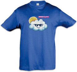 Cloud You Make Me Happy Kinder Jungen T-Shirt Gamer Gaming Fun Wolke Glücklich