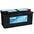 Exide EK1050 AGM Autobatterie 12V 105Ah 950A/EN Start-Stop Starterbatterie PKW