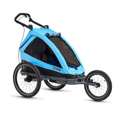 taXXi Kinderfahrradanhänger Elite one - Blue B-Ware