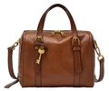 FOSSIL Carlie Satchel Umhängetasche Handtasche Tasche Brown braun Neu