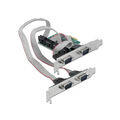 DeLOCK PCI Express Karte zu 4 x Seriell RS-232, Schnittstellenkarte