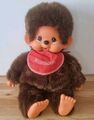 Monchhichi Figur Junge mit Edikett Boy L siso Sekiguchi ca. 40cm groß