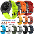 Für Garmin Fenix 7 7X 6 6X Pro 5 5X Plus 3HR Instinct 2 Quickfit Silikon Armband