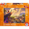 Schmidt Spiele Disney König der Löwen Thomas Kinkade Erwachsenen Puzzle 1000 T.