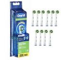 10x Oral-B CrossAction Aufsteckbürsten Zahnbürstenaufsatz CleanMaximiser, weiß*