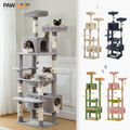 PAWZ Road Kratzbaum XXL Große Katzen Klein Stabil Katzenbaum Sisal Kletterbaum